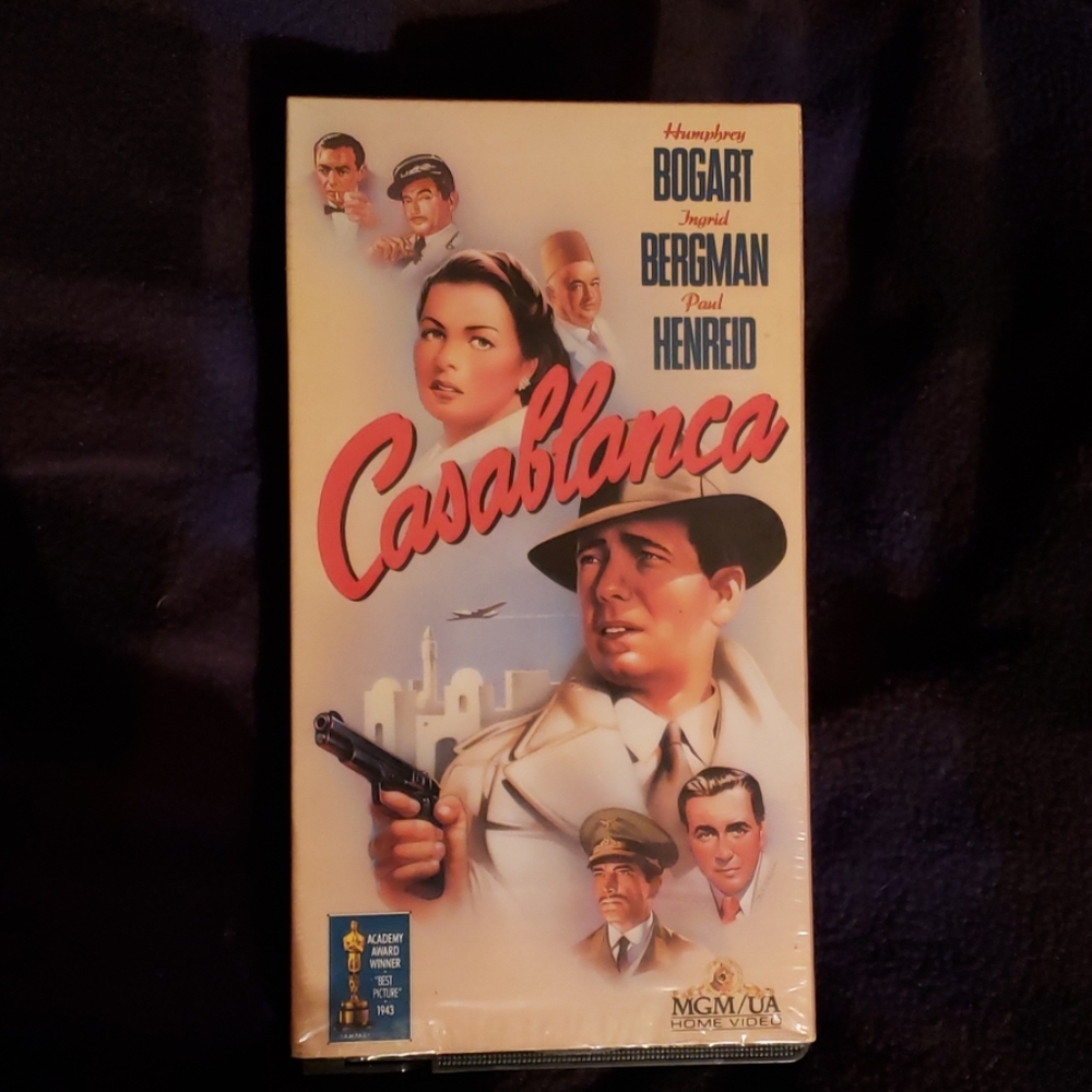 Casablanca VHS Movie Tape Sealed